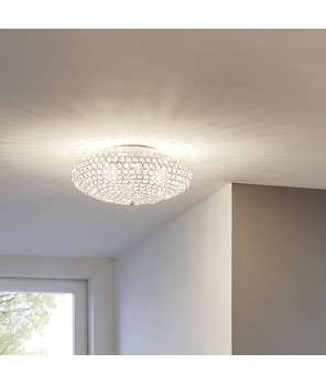 Светильник настенно-потолочный влагозащищенный Eglo LED CARPI 95283