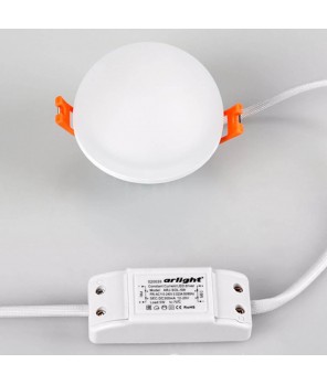 Встраиваемый светодиодный светильник Arlight LTD-80R-Opal-Sphere 5W White 020813