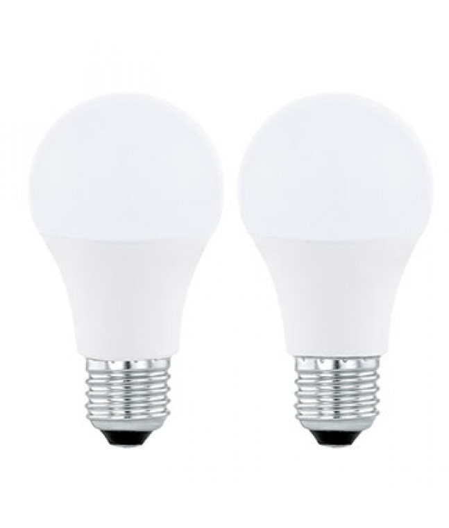Лампа светодиодная Eglo LED LM-LED-E27 2х5,5W 470Lm 4000K A60 11544