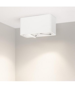 Потолочный светодиодный светильник Arlight SP-Cubus-S195x100-2x8W Warm3000 036058