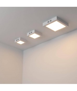 Потолочный светодиодный светильник Arlight SP-S145x145-9W Warm White 019547