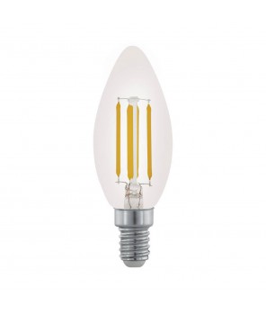 Лампа LED филаментная диммир. прозрачная Eglo CLEAR LM-LED-E14 3,5W 350Lm 2700K C35 11704