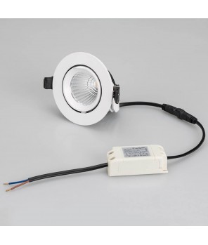 Встраиваемый светодиодный светильник Arlight LTD-Explorer-R100-12W White6000 024028