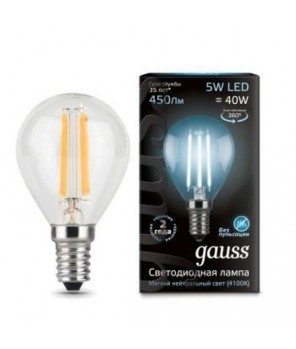 Лампочка GAUSS Filament 105801205