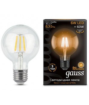 Лампочка GAUSS Filament 105802106