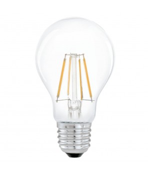 Лампа LED филаментная прозрачная Eglo CLEAR LM-LED-E27 4W 350Lm 2700K A60 11491