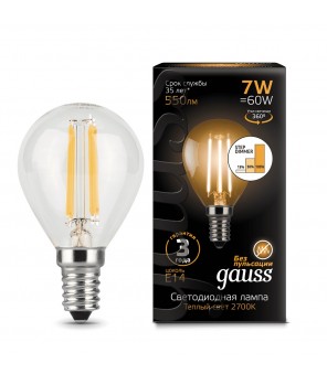 Лампочка GAUSS Filament 105801107-S