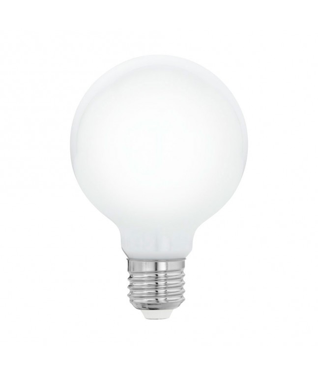 Лампа LED филаментная из опалового стекла Eglo MILKY LM-LED-E27 8W 1055Lm 2700K G80 11766