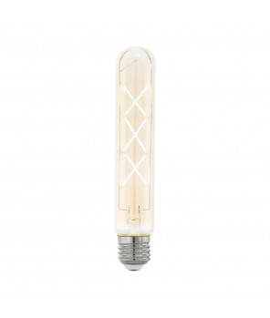 Лампа LED филаментная из стекла янтарного цвета Eglo AMBER LM-LED-E27 4W 360Lm 2200K T30 11679