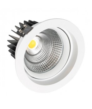 Встраиваемый светодиодный светильник Arlight LTD-140WH 25W Warm White 032618