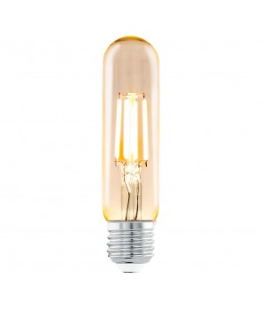 Лампа LED филаментная из стекла янтарного цвета Eglo AMBER LM-LED-E27 3,5W 220Lm 2200K T32 11554