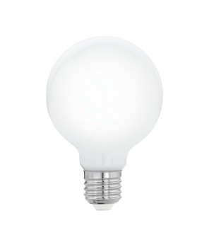 Лампа LED филаментная диммируемая из опалового стекла Eglo MILKY LM-LED-E27 7W 806Lm 2700K G80 11769