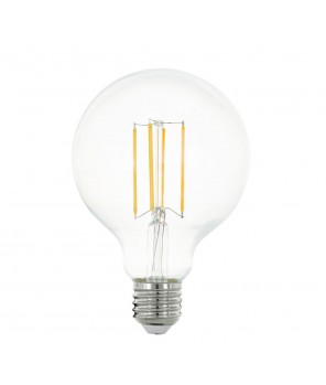 Лампа LED филаментная прозрачная Eglo CLEAR LM-LED-E27 8W 1055Lm 2700K G65 11756