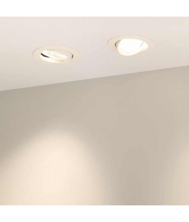 Встраиваемый светодиодный светильник Arlight LTD-Polar-Turn-R105-10W Warm3000 032867