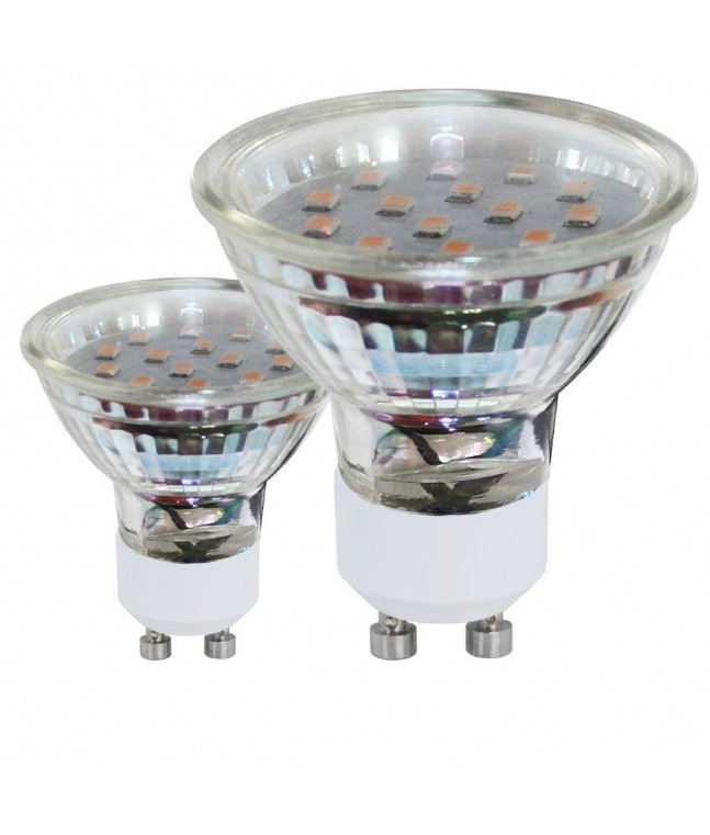 Лампа (комплект 2 шт.) Eglo LED LM-LED-GU10 2X3W 240Lm 3000K 11427