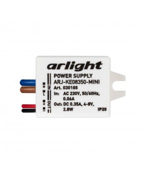 Драйвер Arlight ARJ-KE08350-Mini 4-8V 2,8W IP20 0,35A 030188