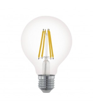 Лампа LED филаментная диммир. прозрачная Eglo CLEAR LM-LED-E27 6W 806Lm 2700K G80 11702