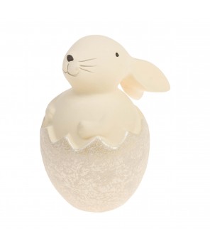 Фигура "Кролик в яйце" (керамика), 17x13xH22 см