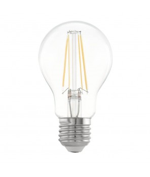 Лампа LED филаментная прозрачная Eglo CLEAR LM-LED-E27 6,5W 810Lm 2700K A60 11534
