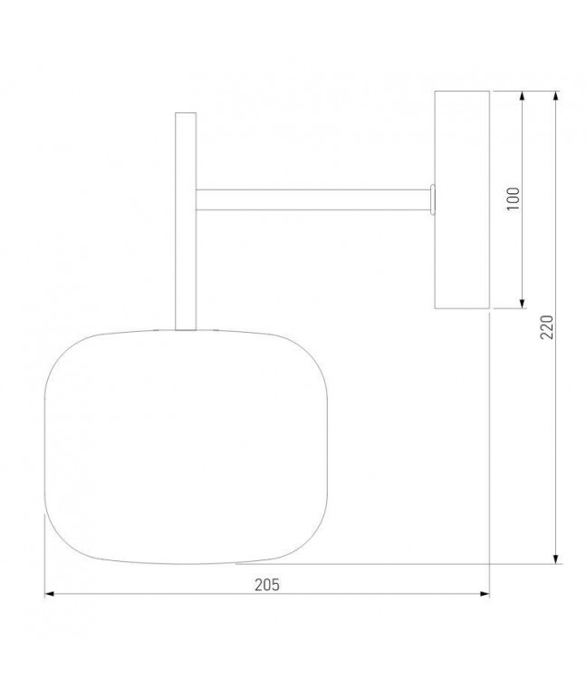 Бра Eurosvet Jar 70128/1 хром