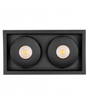 Встраиваемый светодиодный светильник Arlight CL-Simple-S148x80-2x9W Warm3000 028151