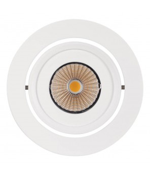 Встраиваемый светодиодный светильник Arlight LTD-95WH 9W Warm White 45deg 017463