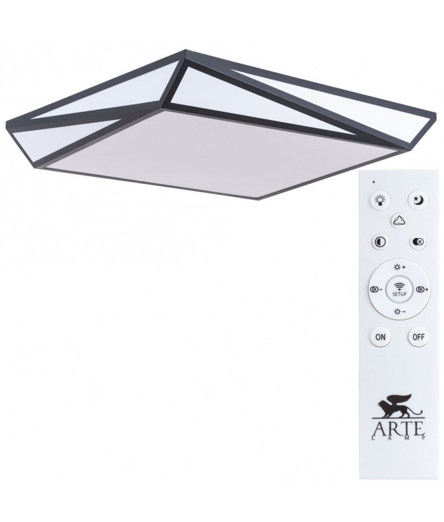 Светильник потолочный Arte Lamp Multi-Piazza A1930PL-1BK