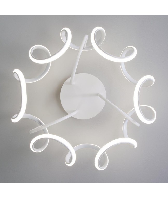Потолочный светодиодный светильник Eurosvet Alstroemeria 90238/1 белый