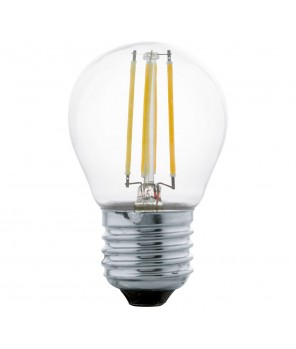 Лампа LED филаментная прозрачная Eglo CLEAR LM-LED-E27 4W 470Lm 2700K G45 11762