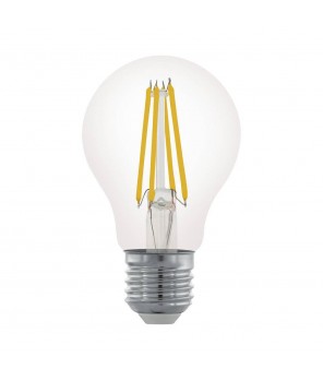 Лампа LED филаментная диммир. прозрачная Eglo CLEAR LM-LED-E27 6W 806Lm 2700K A60 11701