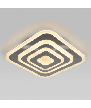 Потолочный светодиодный светильник Eurosvet Siluet 90118/1 хром