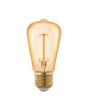 Лампа LED филаментная диммир. золотого цвета Eglo GOLDEN AGE LM-LED-E27 4W 320Lm 1700K ST48 11695