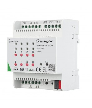 Релейный модуль Arlight KNX-708-SW10-DIN 025665