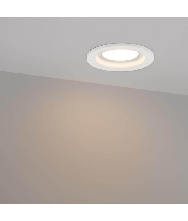 Встраиваемый светодиодный светильник Arlight LTD-80WH 9W Warm White 120deg 018043