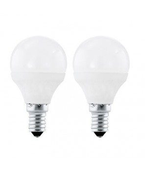 Лампа (комплект 2 шт.) Eglo LED LM-LED-E14 2X4W 320Lm 3000K P45 10775