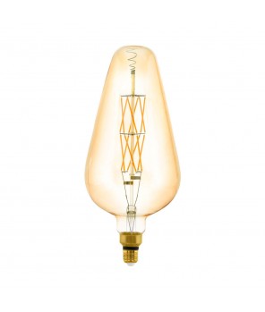 Лампа LED филаментная диммир. янтарного цвета Eglo BIG SIZE LM-LED-E27 8W 806Lm 2100K D165 11838
