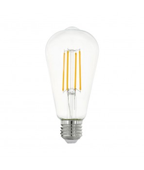 Лампа LED филаментная прозрачная Eglo CLEAR LM-LED-E27 7W 806Lm 2700K ST64 11757