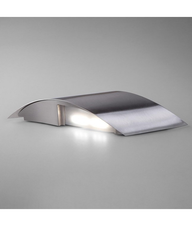 Настенный светодиодный светильник Eurosvet Elegant 40130/1 LED сатин-никель