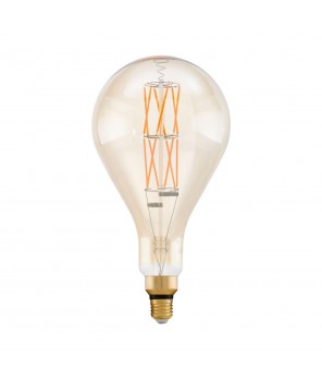 Лампа LED филаментная диммир. янтарного цвета Eglo BIG SIZE LM-LED-E27 1X8W 806Lm 2100K PS160 11686