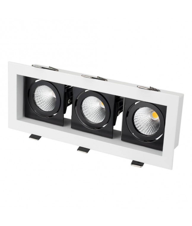 Встраиваемый светодиодный светильник Arlight CL-Kardan-S260x102-3x9W White 024134