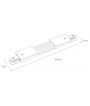 Коннектор для шинопровода Arte Lamp Track Accessories A150106