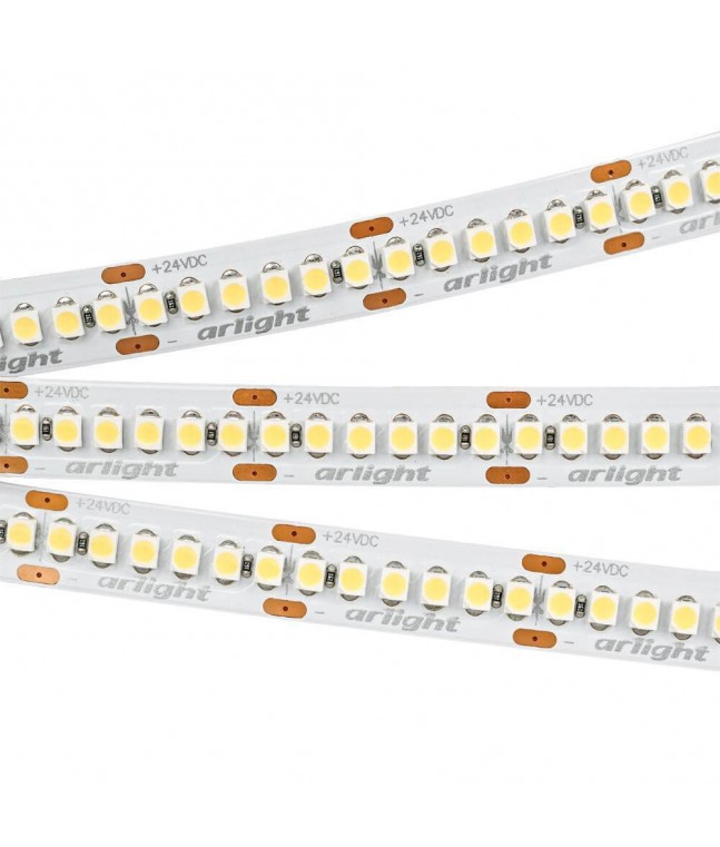 Светодиодная лента Arlight 19,2W/m 240LED/m 3528SMD теплый белый 5M 017428