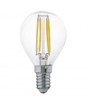 Лампа LED филаментная прозрачная Eglo CLEAR LM-LED-E14 4W 350Lm 2700K P45 11499