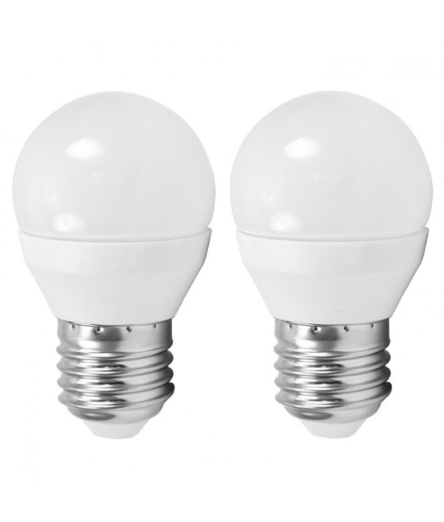 Лампа (комплект 2 шт.) Eglo LED LM-LED-E27 2X4W 320Lm 4000K G45 10778
