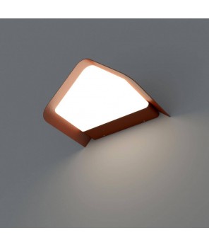 Уличный настенный светодиодный светильник Arlight LGD-Wall-Delta-1R-12W Warm White 024389