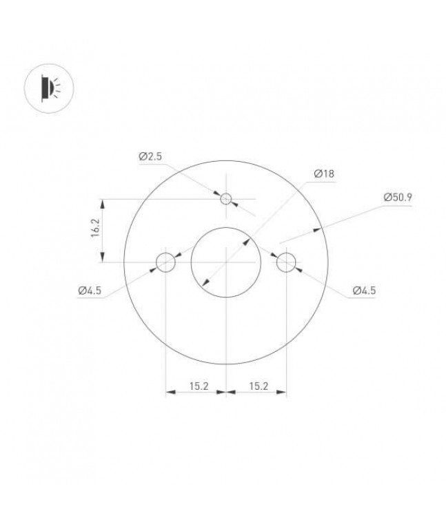 Светильник Arlight SP-VINCI-S600x55-7W Day4000 (BK, 110 deg, 230V) (arlight, IP20 Металл, 3 года) 034170