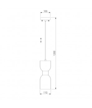 Подвесной светильник Eurosvet Tandem 50118/1 никель