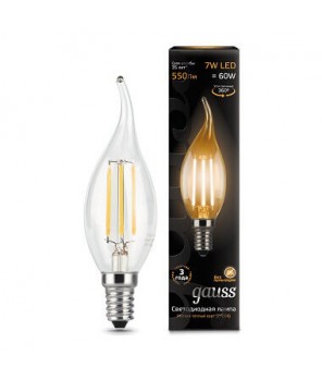 Лампочка GAUSS Filament Свеча 104801107